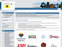 Tablet Screenshot of ledenzone.bmw-mc-vl.be